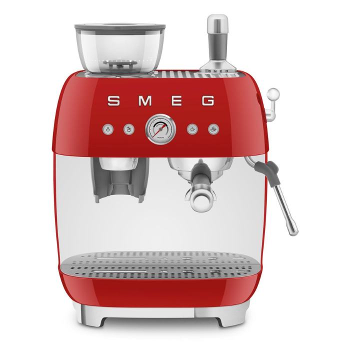 Máy pha cà phê Smeg EGF03RDEU màu đỏ