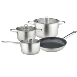 Bộ nồi & chảo bếp từ, 2 nồi, 1 nồi tay cầm và 1 chảo Hafele 531.08.040